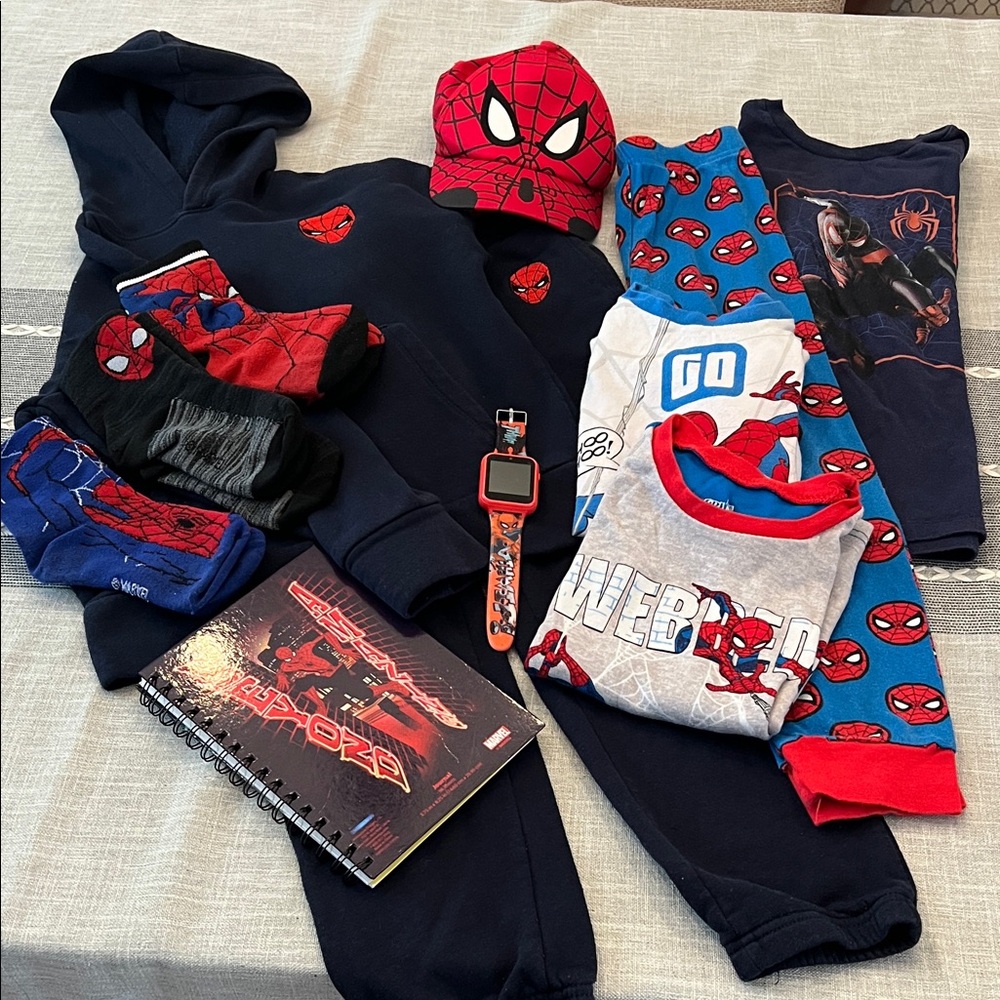 Spider-Themed Kids Costume Set